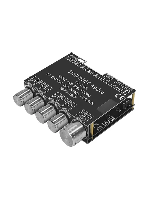 Модуль усилителя 2.1 3-канальный 50W+50W, Bluetooth для CS86, 50 Вт, 50 Вт
