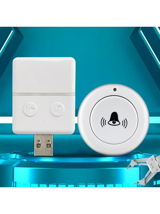 USB кнопка тревоги 433МГц для дома, сильный сигнал, однокноп, вариант, фото 2
