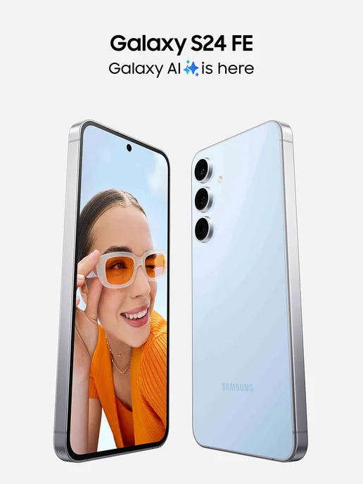 Смартфон Samsung S24fe 8/256 ГБ, черный, фото 2