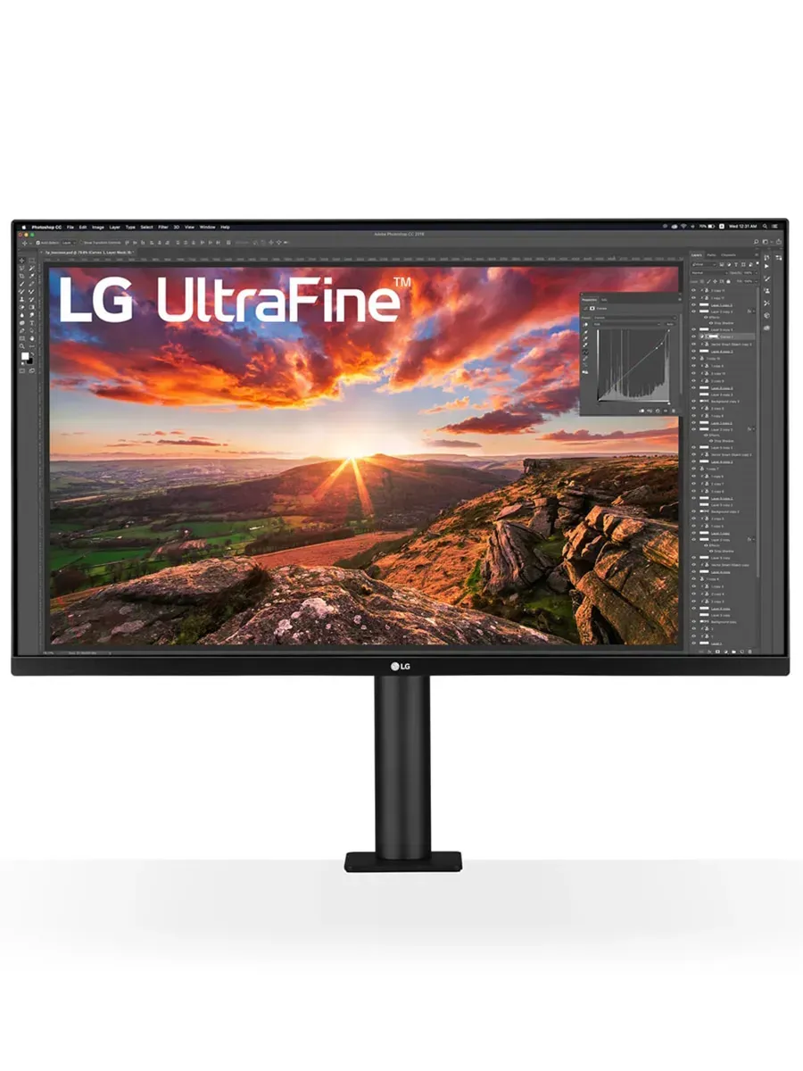 LG Монитор 32UN880K-B.ARUZ, 31.5'' UHD 4K, струбцина
