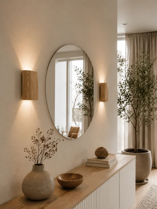 INLIGHT Светильник настенный из дерева KVADRO, бра, коричневый, фото 2