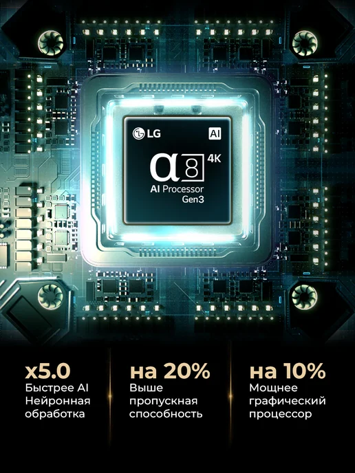 LG Телевизор смарт 75 дюймов 75QNED83B6A.ARUG 2026, черный, фото 7