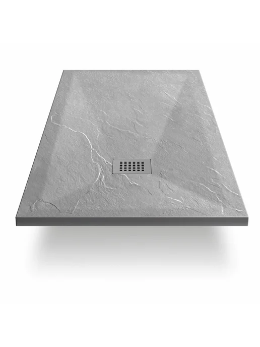 VINCEA Душевой поддон из искусственного камня 120х100 серый, 120x100, фото 3