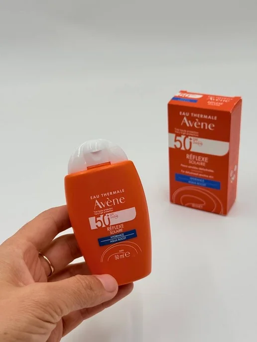 BETHORA Солнцезащитный флюид для лица SPF 50+ на каждый день, оранжевый, фото 7