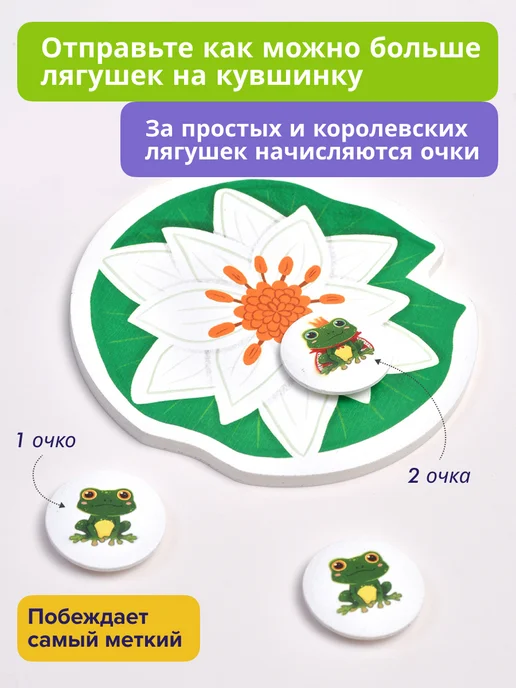 Простые правила Настольная игра Прыгля Пальчиковая развивашка для малышей 3+, белый, фото 5