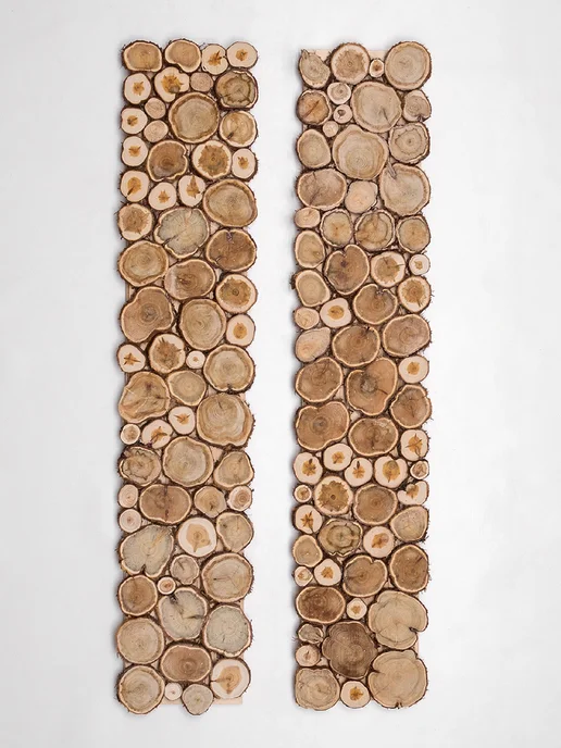 Люблю Баню Панно из можжевельника на гвоздях, 200х30 см, 200x20 см, фото 8