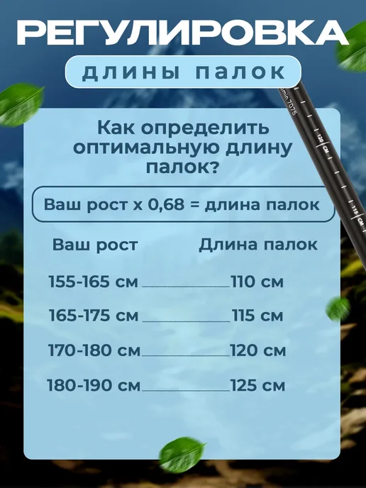 Палки_для_трекинга_и_скандинавской_ходьбы_складные, черный, фото 7
