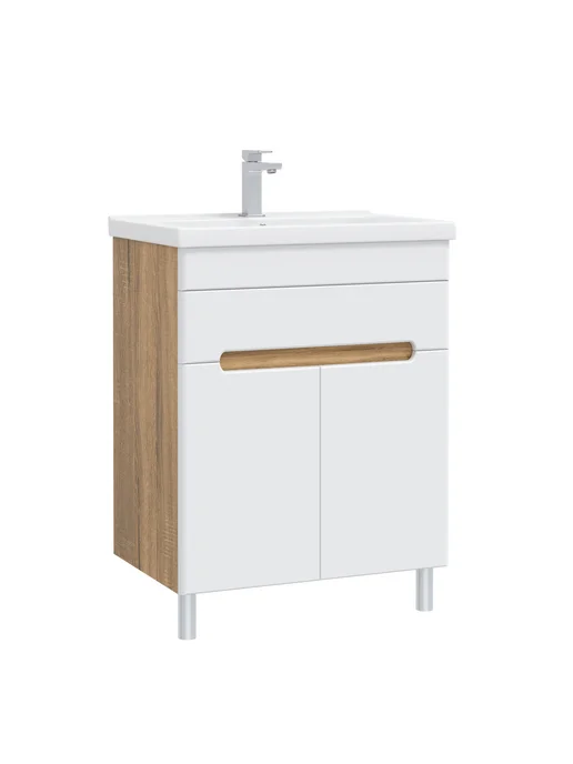 SANSTAR Тумба напольная Модена 70 Без раковины, белый, фото 8