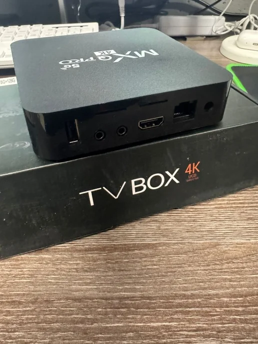 Умная ТВ-приставка с 4K и быстрым Wi-Fi, черный, фото 2