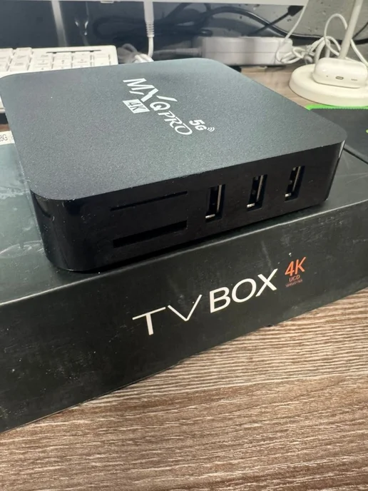 Умная ТВ-приставка с 4K и быстрым Wi-Fi, черный, фото 3