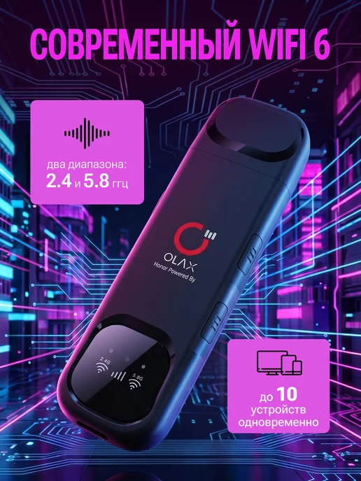 OLAX 4G Wi-Fi модем F95 для любой SIM-карты, 4 г, фото 3