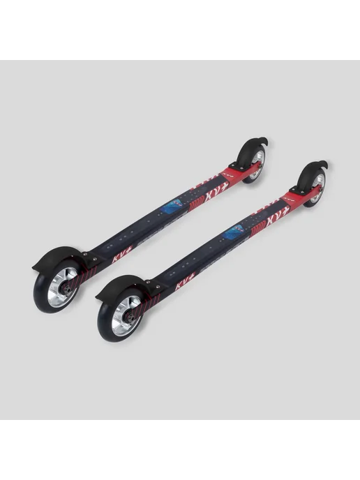 KV+ Лыжероллеры для конькового ходаRollerskiARROW SK63 cm,1 pair, черный