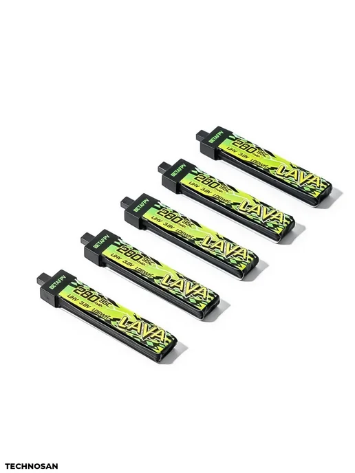 BetaFpv Аккумулятор LAVA 450 mah 1S BT2.0 FPV 4 шт, 280 мАч, 5 шт, фото 4