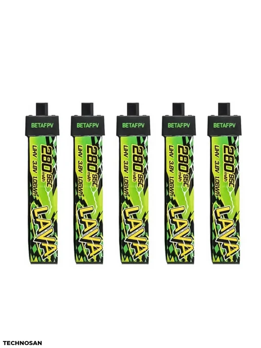 BetaFpv Аккумулятор LAVA 450 mah 1S BT2.0 FPV 4 шт, 280 мАч, 5 шт, фото 7