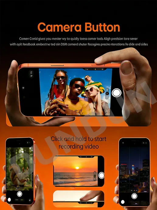 Смартфон Pro Max I17 Pro Max 5/1024 ГБ, оранжевый, фото 6