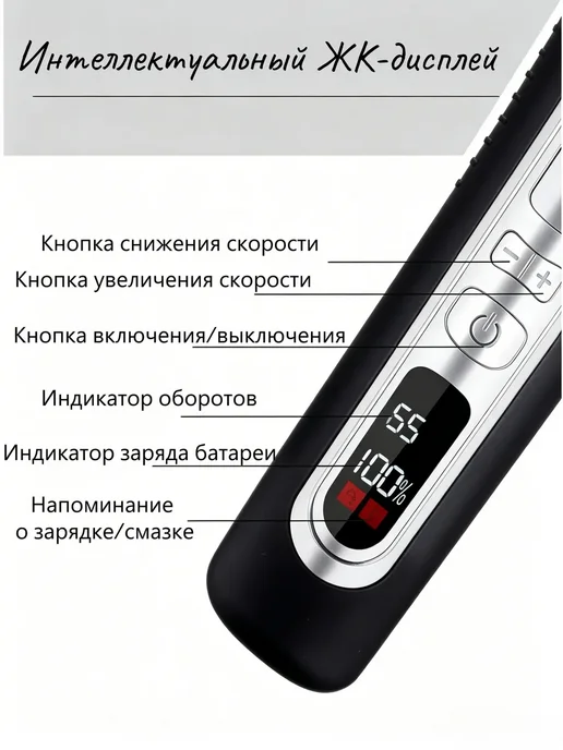 SKISOPGO Мощная машинка для стрижки собак и кошек безопасная, черный, фото 3