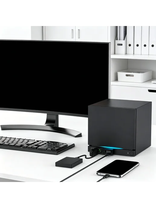 USB 3.0 хаб 4в1 для Steam, PS5, ПК, ноутбука, расширитель, вариант, фото 3