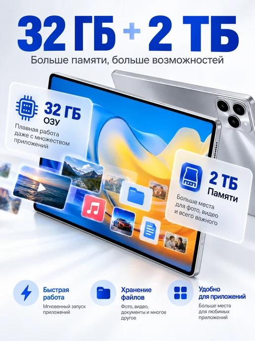 12.8” Планшет андроид с клавиатурой Snapdragon 8 Gen5, вариант, фото 4