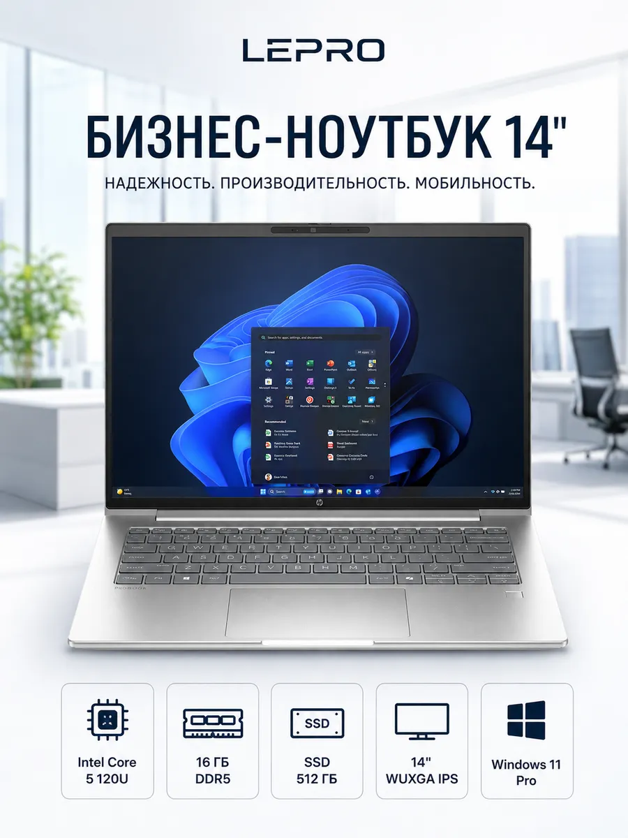 HP Ноутбук ProBook 4 G1iR 14 14 дюймов IPS