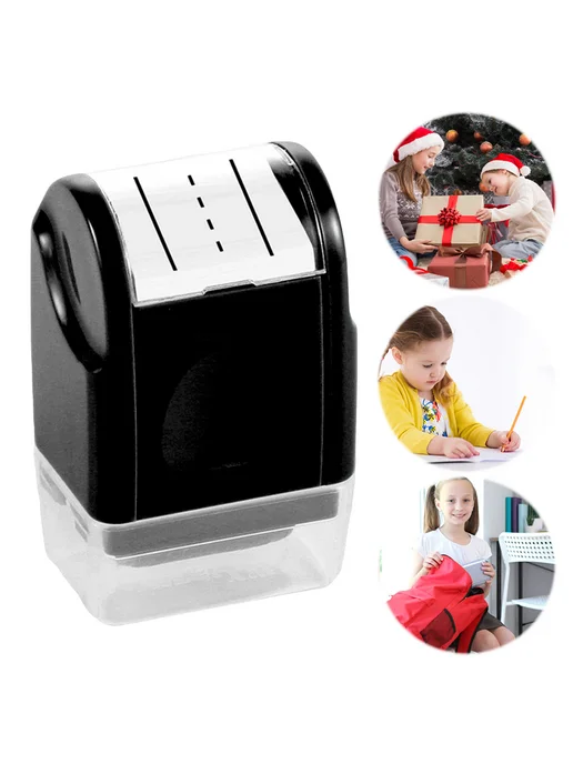 Штамп по руке с перемоткой, многоразовый, для Kids, черный, фото 2