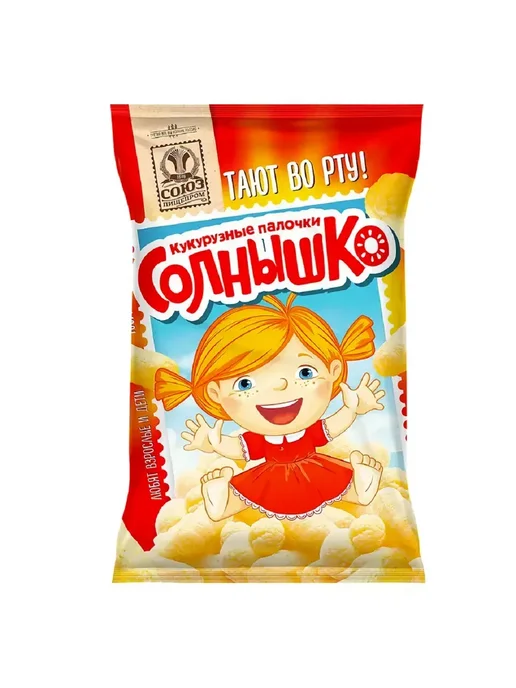 Солнышко Кукурузные палочки 130 г 6 шт, 130 г, 6 шт, фото 2