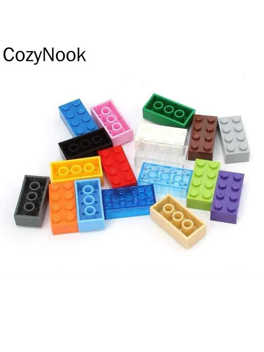 1.0kg Примерно 420 штук 2*4 строительные блоки 3001 базовых, 2x4, 1 кг, фото 2