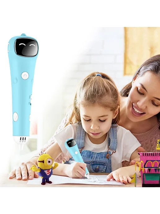 3D-ручка Low Temp с PCL, USB, для детей, безопасный рисунок, вариант, фото 6