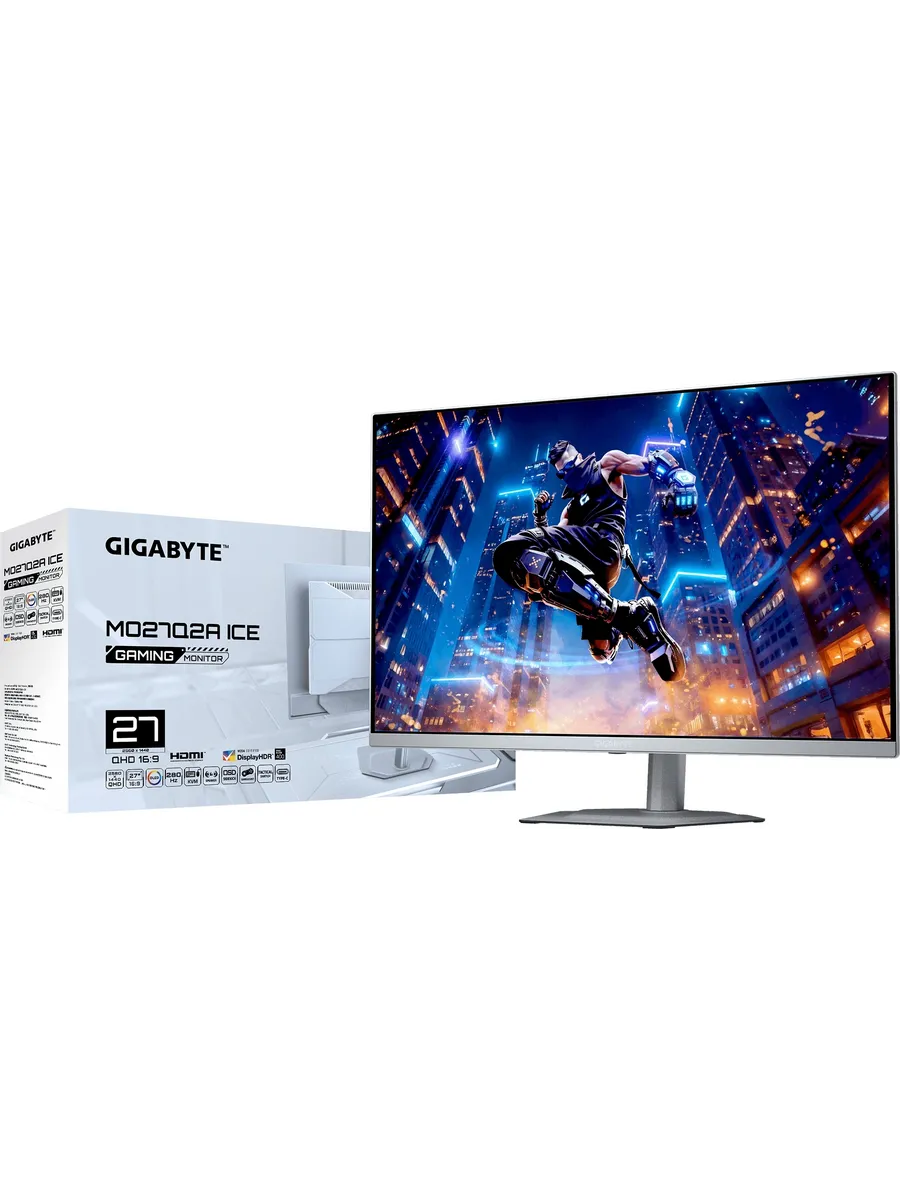 Монитор Gigabyte 26.5" MO27Q2A ICE черный QD