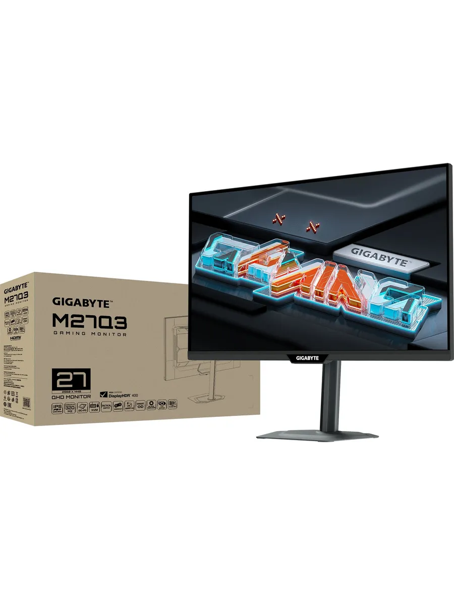 Монитор Gigabyte 27" M27Q3 черный IPS LED 16 9
