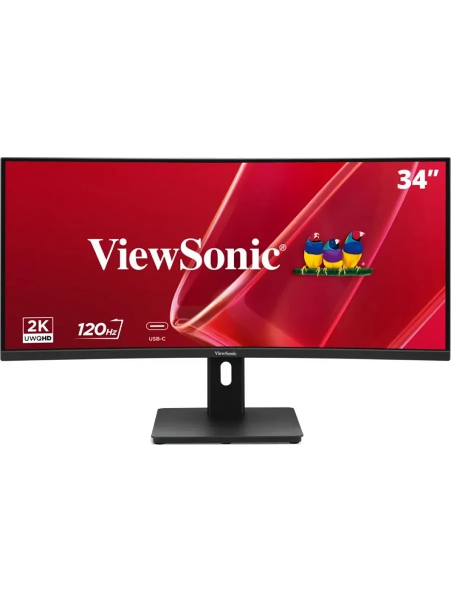 Монитор ViewSonic 34" VA3420C-2 черный VA LED