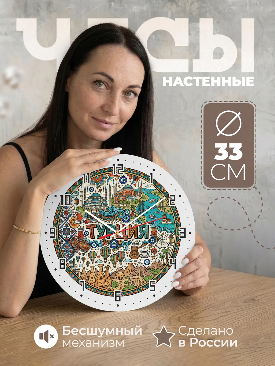 Часы настенные "Турция"