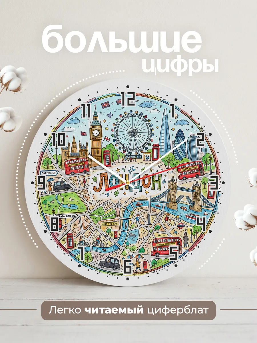 Часы настенные "Лондон" — фото 4