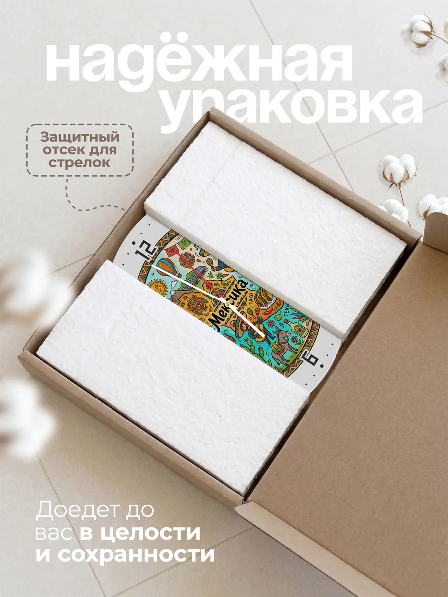 Часы настенные "Мексика" — фото 11