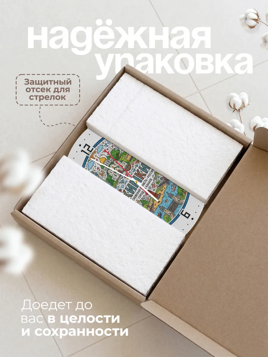 Часы настенные "Химки" — фото 11