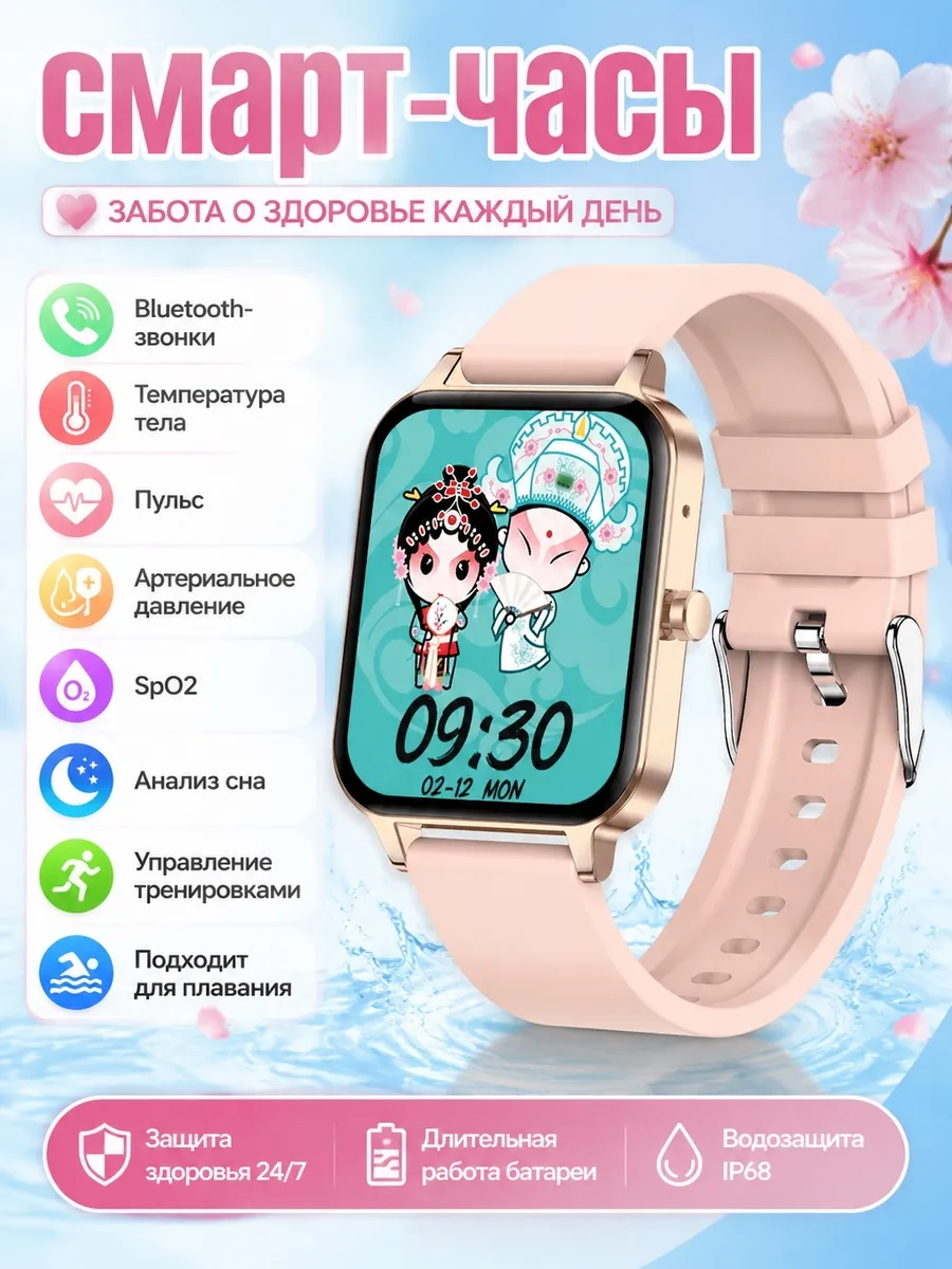 Samsung Умные часы с контролем пульса температуры сна и давления