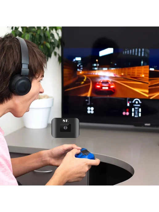 8K HDMI сплиттер 2в1 входы и 1 выход, для мультимедиа, вариант, фото 5