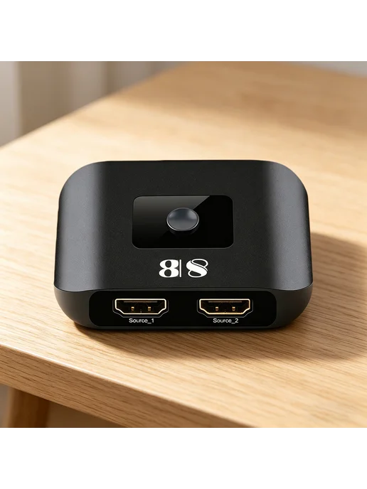 8K HDMI сплиттер 2в1 входы и 1 выход, для мультимедиа, вариант, фото 7
