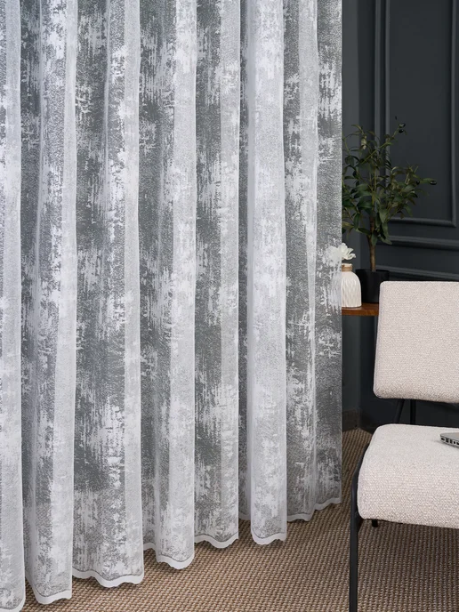 I-linen Тюль в гостиную спальню 200х250 готовый, 200x250, фото 8