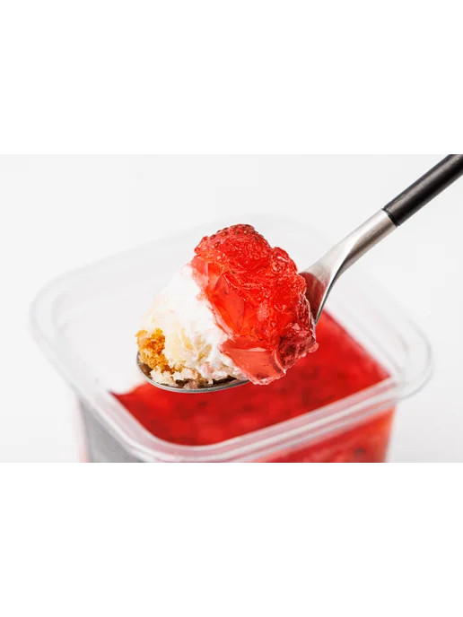 ВкусВилл Десерт "Бонфуа" с цельной клубникой и крем-чиз, вариант, фото 3