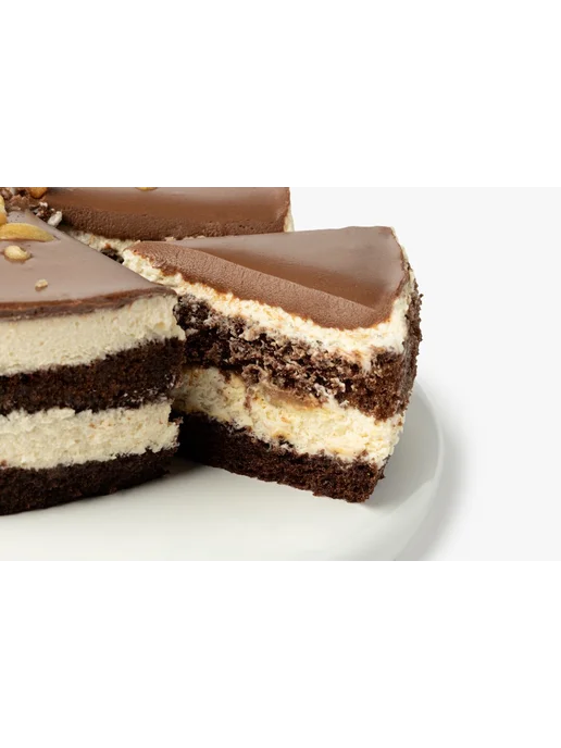 ВкусВилл Торт шоколадный с карамелью и арахисом, вариант, фото 8