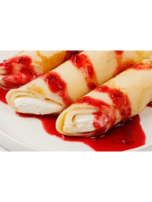 ВкусВилл Блины с "Крем чиз" и вишней, вариант, фото 4
