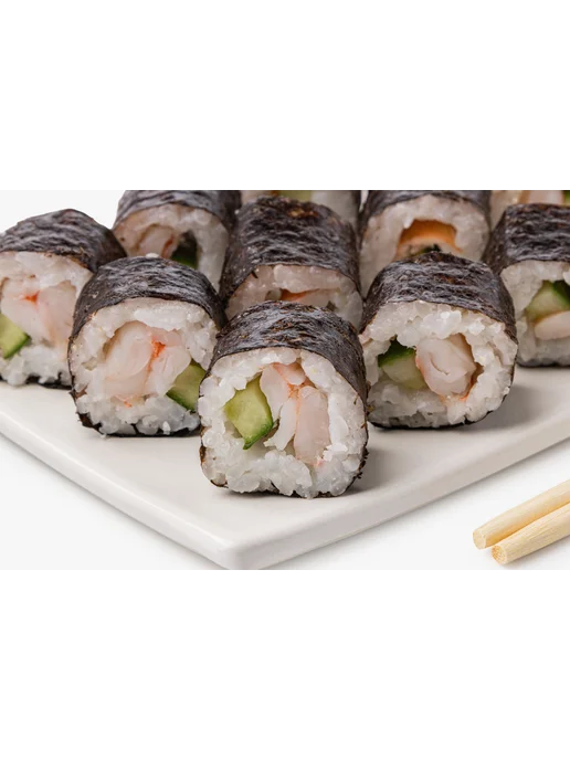 ВкусВилл Ролл с креветкой и огурцом, вариант, фото 3