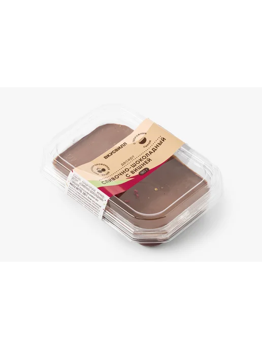 ВкусВилл Десерт Сливочно-шоколадный с вишней, вариант, фото 3