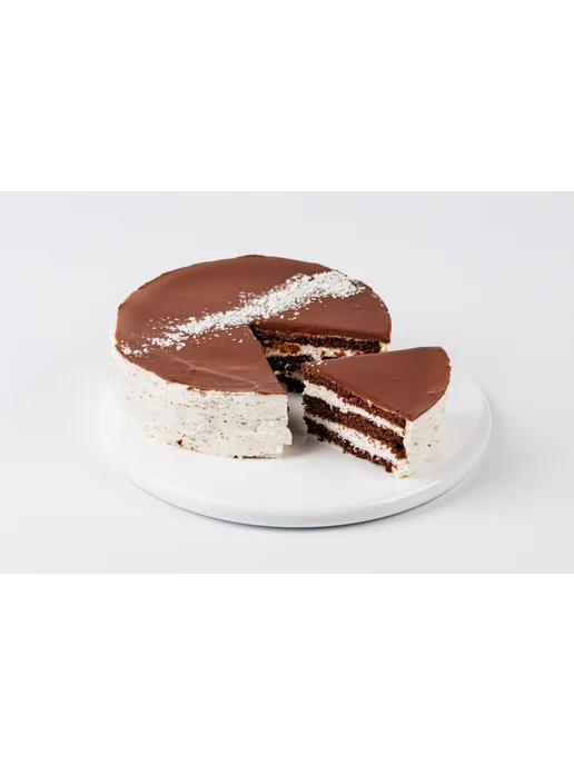 ВкусВилл Торт "Белые ночи" с сырным кремом, 1,1 кг, 500 г, фото 2