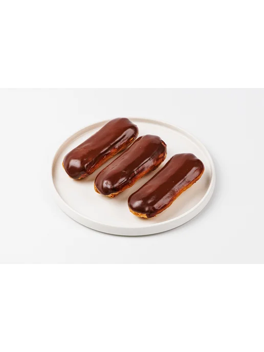 ВкусВилл Эклер "Шоколадный" зам. 3 шт(Продукт замороженный), 3 шт