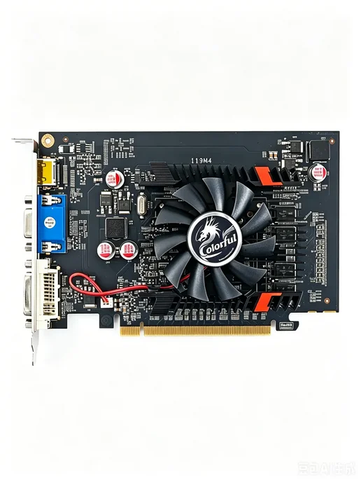 Colorful Оригинал Видеокарта GT610 2G DDR3 2048 МБ 64 бит, 1 г, 2048 м, фото 4