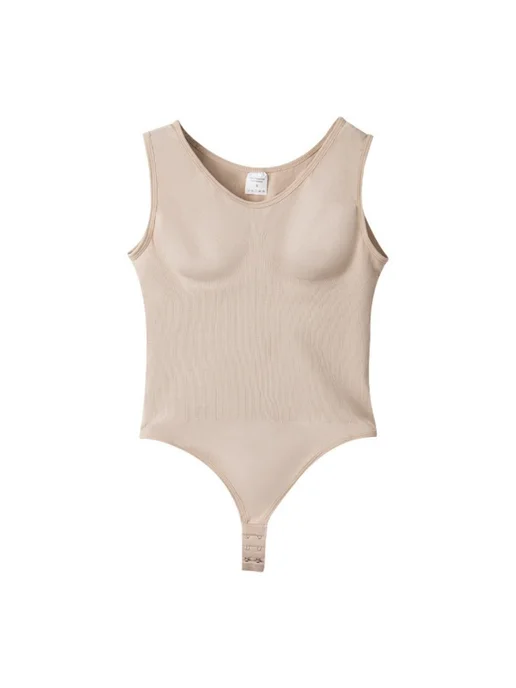 Боди для коррекции фигуры Nude XL Женское, для йоги, утягива…, бежевый