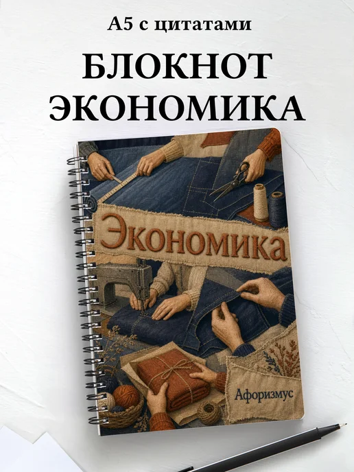 Тетрадь Экономика с мотивирующими цитатами