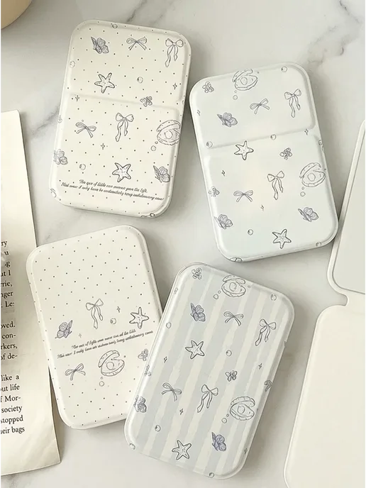 Зеркальце карманное гача блайнд бокс blind box, голубой, фото 2