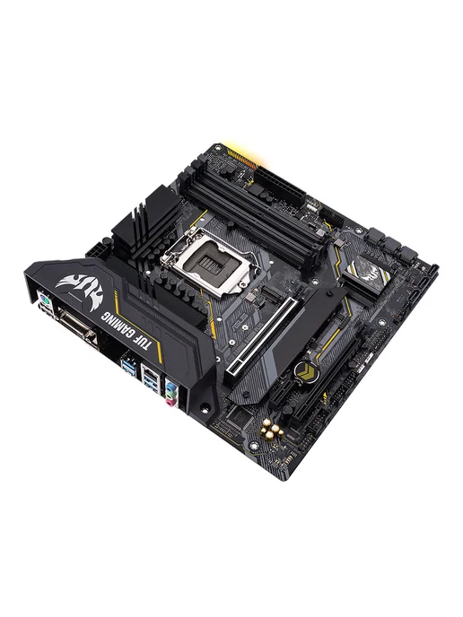 Asus Материнская плата TUF B460M-PLUS,LGA1200, DDR4，M-ATX, вариант, фото 5
